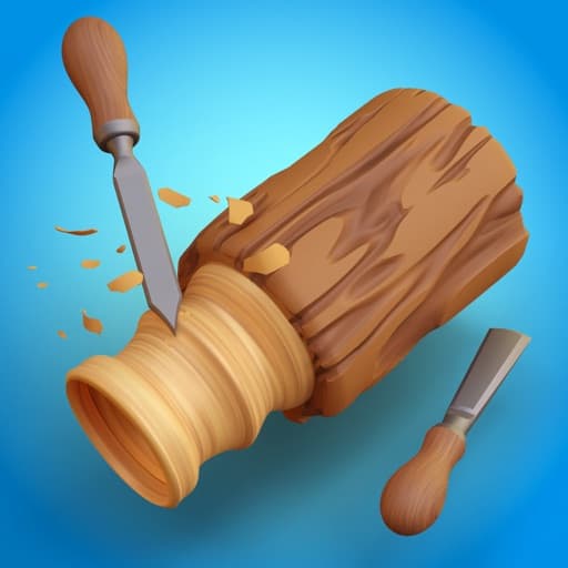 Woodturning app icon